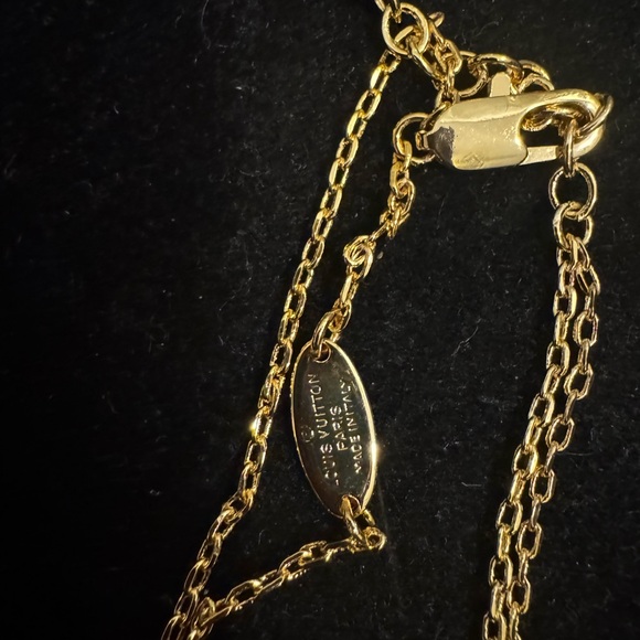 Louis Vuitton Monogram Gold Charm Necklace - Picture 6 of 6